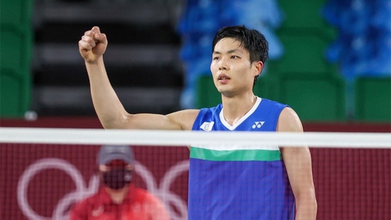 Chou Tien Chen nổi bật với phong cách thi đấu mạnh mẽ